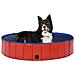 Piscina Per Cani Pieghevole Rossa 160x30 Cm In Pvc - Foto miniatura 1