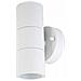 V-tac Vt-7662 Portalampada Wall Light Da Muro Acciaio Inossidabile Rotondo Alluminio Bianco 2xgu10 Ip44 - Sku 7570 - Foto miniatura 1