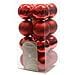 Set Di 16 Palle Di Natale Catia Rosso - Foto miniatura 1