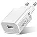 Caricabatterie Usb 2a Ricarica Rapida Design Compatto Mdy-09-ew Xiaomi Bianco - Foto miniatura 4