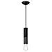 Lampada A Sospensione Decò C2500-nec Colore Nero - Foto miniatura 1