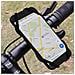 Supporto Bici Fixe Per Smartphone Universale Da 4"" Fino A 6"", Nero - Foto miniatura 3