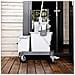 Heavy Duty Castor Ruote (8 Pezzi) - 50 Millimetri Di Gomma Girevole Ruota Orientabile Con Viti - 4 Ruote Senza Freno E 4 Ruote Con Freno Per La Tabella Mobili Trolley Workbench Garage - Foto miniatura 3