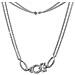 Collana Da Donna In Argento Sterling 925 44 -0 Cm Bianco Vsdk424w - Foto miniatura 1