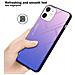 Custodia Compatibile Con Apple Iphone 12 Mini In Rosa - Blu - Coperchio Protettivo Bicolore In Vetro Temperato E Silicone Tpu - Foto miniatura 6