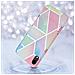 Custodia Compatibile Con Apple Iphone Xr In Marmo Arcobaleno No. 11 - Coperchio Protettivo In Silicone Tpu Con Motivo A Mosaico - Foto miniatura 4