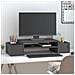 Supporto Per Monitor Grigio 70x27,5x15cm Legno Massello Di Pino - Foto miniatura 3