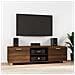 Mobile Tv Rovere Marrone 140x40,5x35 Cm In Legno Multistrato - Foto miniatura 1