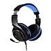 Deltaco Gam-127 Cuffia E Auricolare Cablato Casco Giocare Nero, Blu (Headset For Playstation 5 - Black /bl - Foto miniatura 3