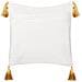 Set Di 2 Cuscini Zamia Cotone 45 X 45 Cm Bianco Modello Natalizio - Foto miniatura 10