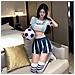Set Di Biancheria Intima Pethuel Bambino Del Calcio Qqfz-b17-0509-1 Bianco - Foto miniatura 2