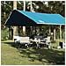 Telone da Campeggio Blu 420x440 cm Impermeabile - Foto miniatura 9