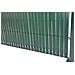 Rotolo Frangivista Pvc Flessibile Baldo 60m X 46mm Verde – Kit Oscuramento Con Profili & Clip - Foto miniatura 2