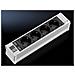 DK 7856.090 prolunghe e multiple 4 presa (e) AC Interno Nero, Grigio - Foto miniatura 1