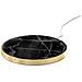 Caricatore Wireless Qi Per Smartphone /airpods 10w Thunder Marble, Nero - Foto miniatura 2