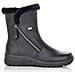 Black Casual Closed Booties Stivaletti Pelle Scarpe Donna Nero Eu 37, Z7181-00 - Foto miniatura 1