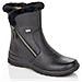 Black Casual Closed Booties Stivaletti Pelle Scarpe Donna Nero Eu 37, Z7181-00 - Foto miniatura 2