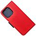 Custodia A Libro Book Cover Case Per Apple Iphone 16 Pro Max Red-navy - Foto miniatura 3