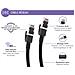 Cavo Ethernet Rj45 Maschio A Rj45 Maschio Cat 8 S /ftp 5m, Nero - Foto miniatura 2