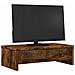 Supporto Monitor Con Cassetti Rovere 50x27x15 Cm In Truciolato - Foto miniatura 3