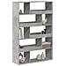 Libreria Grigio Cemento 100x33x156,5 Cm In Truciolato - Foto miniatura 3