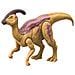Parasaurolophus Fierce Roar - Figura D'azione Htk75 - Foto miniatura 1