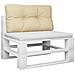 Cuscino Per Pallet Beige 70x40x12 Cm In Tessuto - Foto miniatura 3