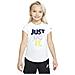 T-shirt Bambina Sweet Swoosh ""Just Do It - Foto miniatura 1