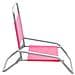 Sedie Da Spiaggia Pieghevoli 2 Pz Rosa In Tessuto - Foto miniatura 5