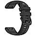 Cinturino Garmin Fenix 8/enduro 3 26mm Black+grey - Foto miniatura 3