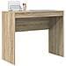 Scrivania Quercia Sonoma Legno ingegnerizzato 90 x 40 x 76 cm - Foto miniatura 3