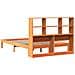 Letto Libreria senza Materasso Marrone Cera 120x190 cm in Pino - Foto miniatura 8