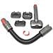 Accessori Compatibili Per Aspirapolvere Dyson V7/v8/v10/v11/v12/v15/gen5 - Spazzola Per Animali E Tubo Flessibile Nero - Foto miniatura 1