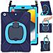 Custodia Per Samsung Galaxy Tab A7 Con Supporto E Tracolla Blu - Foto miniatura 1