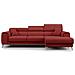Fusion Divano Angolare In Tessuto Smacchiabile T05 Rosso - Foto miniatura 2