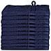 a Panni per il viso SOLUND 10 pcs Blu marino Cotone - Foto miniatura 1
