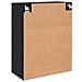 Armadi da Muro 2 pcs Rovere nero 69.5 x 34 x 90 cm - Foto miniatura 9