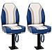 Set Sedile da Barca Pieghevole 4 pz con Schienale Alto - Foto miniatura 1