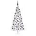 Albero di Natale artificiale Bianco 180 cm PVC e Acciaio - Foto miniatura 3