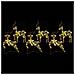 Renne LED con 180 LED 6 pcs Oro PET - Foto miniatura 3
