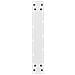 Gambe per tavolo da bar bianche 2 pz 40x(100-101) cm in acciaio - Foto miniatura 7