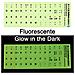 Adesivi Tastiera Fluorescenti Layout Qwerty Italiano Lettere Notebook Pc - Foto miniatura 2