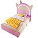 Letto Bambino A Forma Di Unicorno Con Led Multicolore E Due Cassetti - Foto miniatura 1