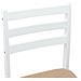 Sedie da pranzo 2 pcs Bianco 40 x 47,5 x 99,5 cm - Foto miniatura 8