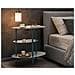 Comodino Vkh1107-beige-metallo-49,5x27,5x49,5 Cm - Foto miniatura 8