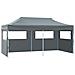 Tenda Party Antracite 291 x 580 x 315 cm Tessuto Oxford - Foto miniatura 2