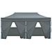Tenda Party Antracite 291 x 580 x 315 cm Tessuto Oxford - Foto miniatura 4