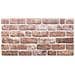 Pannelli da parete 10 pcs Marrone 100 x 50 cm Schiuma EPS - Foto miniatura 2