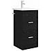 Mobile da bagno con lavabo Rovere Nero 42 x 40 x 84,5 cm - Foto miniatura 1