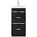 Mobile da bagno con lavabo Rovere Nero 42 x 40 x 84,5 cm - Foto miniatura 2